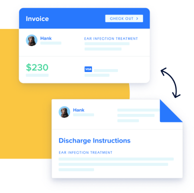 Mobile friendly vet practice software