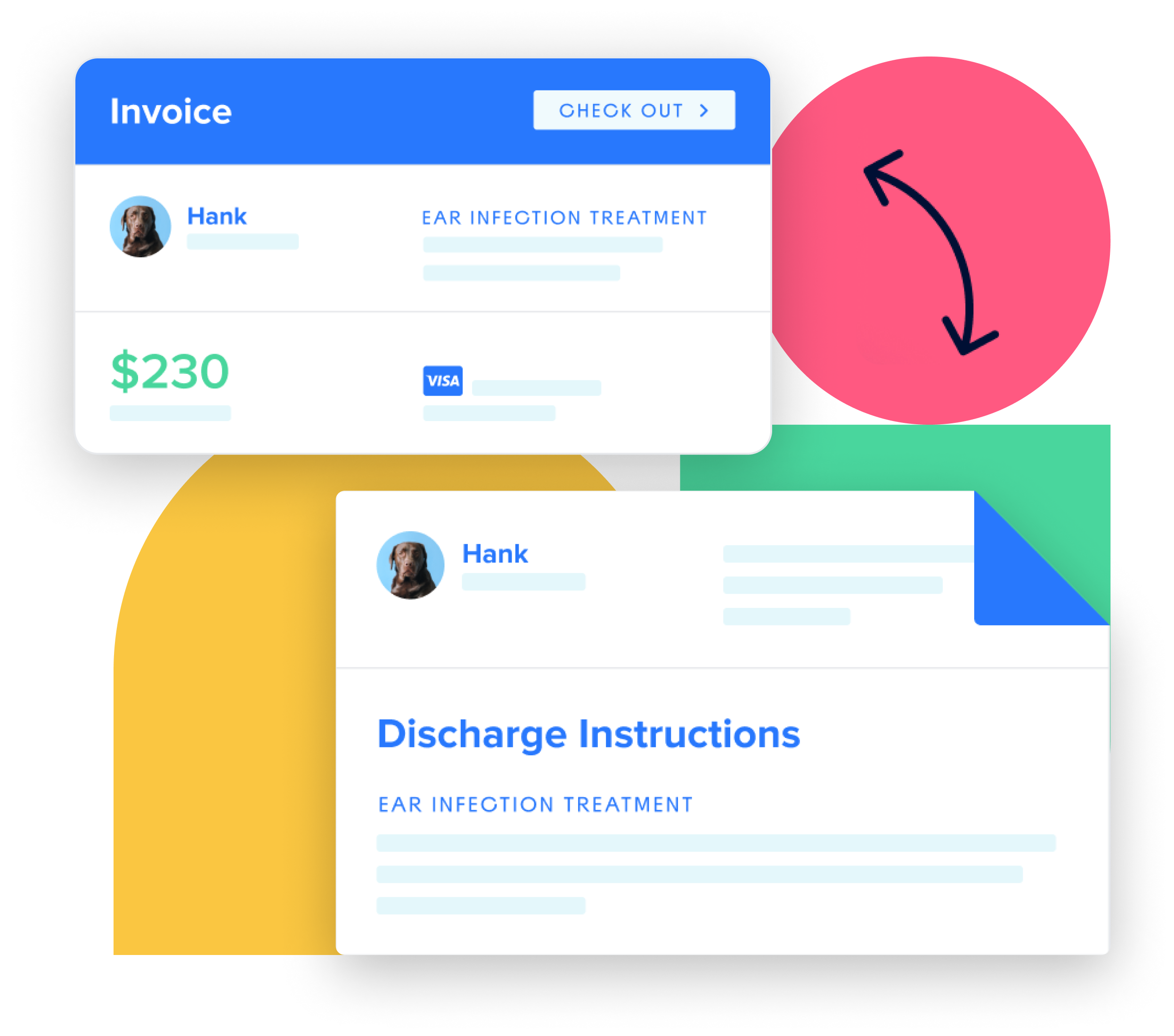 Mobile friendly vet practice software
